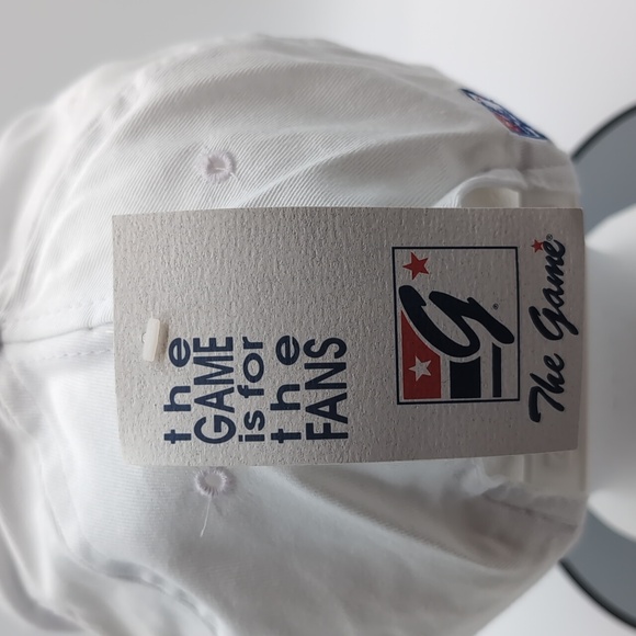 The Game| NWT Vintage NHL San Jose Sharks White Sports Cap Snap Back - Picture 7 of 11